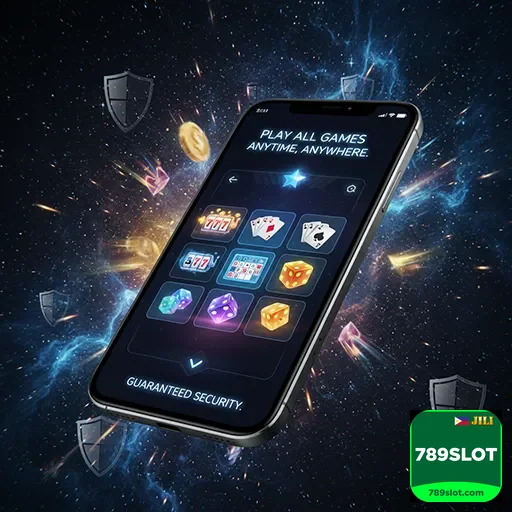 Mobile player enjoying promotions at 789slot casino